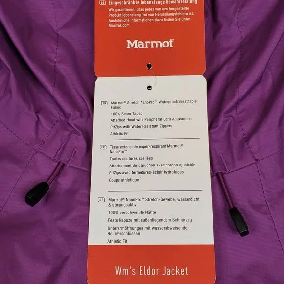 Marmot Eldor Jacket Women's Medium MSRP $225